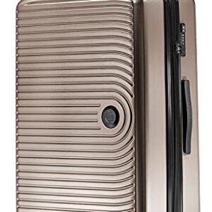 Großer Hartschalenkoffer mit 77cm Länge und 130 Liter Volumen, TSA-Zahlenschloss und vier Rollen für Check-in Gepäck