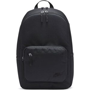 Nike DB3300 Heritage Sports-Rucksack, unisex-adult, schwarz, 1-Großes Format, ideal für Training und Freizeitaktivitäten, ergonomischer Entwurf, vielseitig einsetzbar, hochwertiges Material