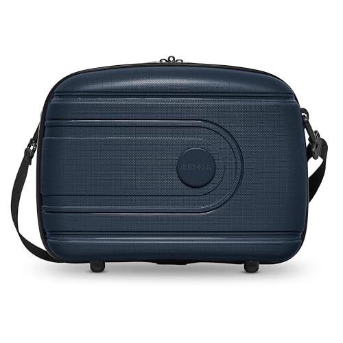 Hartschalen Handgepäck Kosmetik-Koffer mit Aufsteckfunktion, 34 x 17 x 27 cm aus leichtem Polypropylen