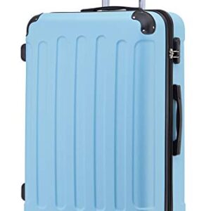 BEIBYE Zwillingsrollen Hardcase Reisekoffer in XL-L-M mit 4 Runden für sichere Transporte, 14 Farben, 76 cm Durchmesser und robustem ABS-Kunststoff