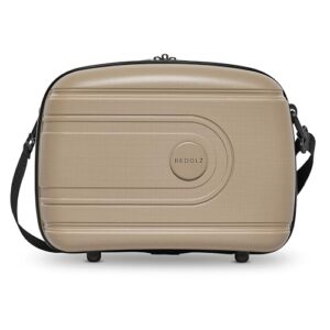 Hartschalen Handgepäck Kosmetik-Koffer mit Aufsteckfunktion aus leichtem Polypropylen für Reise und Beauty-Produkte