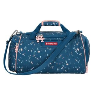Step by Step Sporttasche Wild Horse Ronja, mit Nasswäschefach, Abnehmbarer Tragegurt, Verstellbarer Schultergurt, ab der 1. Klasse, 13L, blau