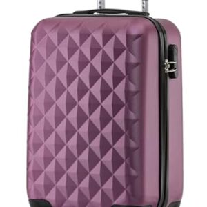 Hochwertiger Hartschalen-Koffer mit 15 Farben, ABS-Schalen und sicherem Zahlenschloss, ideal für Reisen oder Alltag