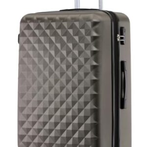 Hochwertiger Zwillingsrollen Koffer aus ABS Kunststoff, 15 Farben, sicheres Zahlenschloss und Doppelreißverschluss, inklusive Innenausstattung und umfangreiche Funktionen, ideal für Reisebedürfnisse