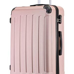 Großer Reisekoffer mit Zwillingsrollen und Hartschale in 14 Farben, perfekt für Ihre nächste Reise.