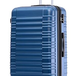 BEIBYE Reisekoffer 2088 Hartschalekoffer Gepäck Koffer Trolley Bordcase Handgepäck M in 14 Farben (Blau)