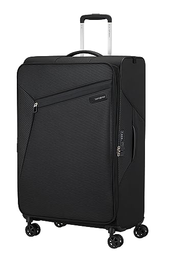 Erweiterbarer Reisekoffer Samsonite Litebeam - Spinner L, 77 cm, 103/111 Liter, Schwarz
