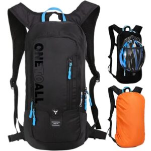 Fahrradrucksack Skirucksack klein für Damen Herren 6L Ultraleicht wasserdicht zum Skifahren Radsport Camping