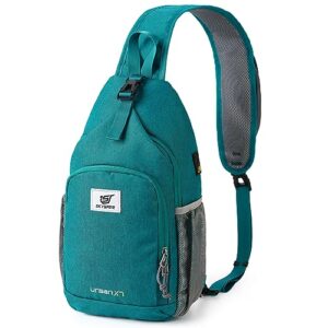 SkySpers Brusttasche, leichte Schultertasche für Männer und Frauen, ideal für Reisen, Wandern und Outdoor-Aktivitäten