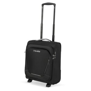 Koffer für Reisen, Travelite Handgepäck Trolley klein, 40x30x20 cm, ultraleicht 1,7 kg, mit 2 Rollen & Zahlenschloss