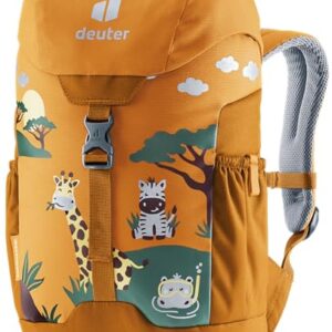 Deuter Schmusebär Kinder-Rucksack mit reflektierendem Print und weichem gepolsterten Rücken für kleine Abenteurer