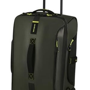 Samsonite Paradiver Light Reisetasche mit Rollen und Rucksackfunktion, 55 cm, Small, Handgepäck, Wasserabweisend, Leicht, 51L, Grün (Jungle Green)