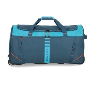 große Reisetasche mit Rollen, frisches Design, 71 cm, 86 Liter Fassungsvermögen, ideal für Reisen und Urlaube