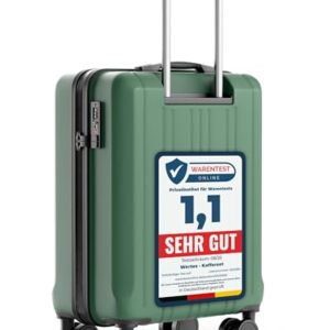 Wertes Handgepäck Koffer mit TSA-Schloss, praktischer und stilvoller Reisebegleiter für Kurztrips und Urlaube in Europa