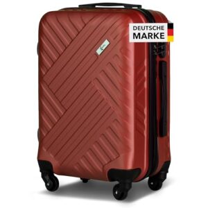 Hochwertiger Trolley mit Zahlenschloss - ABS Hartschale - Reisegepäck für M, L oder XL