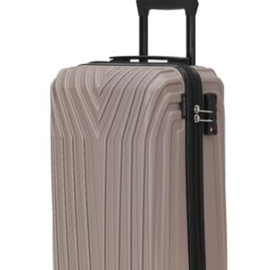 Praktischer Rollkoffer mit Hartschale und TSA-Schloss für sichere Reise-Transporte