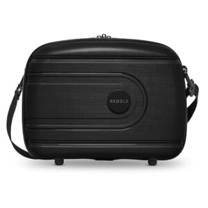 Hartschalen Handgepäck mit Aufsteckfunktion und Reißverschlussfächern für Kosmetikprodukte aus Polypropylen