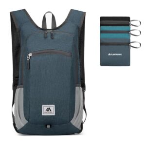 Faltbarer Rucksack für Outdoor-Aktivitäten, Ultraleicht Wanderrucksack mit vier Fächern und wasserdichtem Oxford-Gewebe