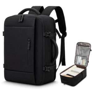 LOVEVOOK Handgepäck Rucksack 40x30x20 für Ryanair, klein Reiserucksack Handgepäck Flugzeug 14 Zoll Laptop Rucksack, 24L Handgepäck Tasche Koffer Travel Backpack für Herren Damen