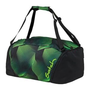 Satch Sporttasche 25L Stauraum Schuhfach Reißverschlussfach Schultergurt Tragegriffe gepolstert - perfekte Kombination aus Style und Funktionalität, vielfältige Fächer für Organisation, abnehmbarer Schultergurt für Flexibilität