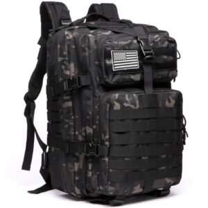 Wasserdichter Jagdrucksack mit Camouflage-Design, ideal für Outdoor-Abenteuer und Taktische Aufgaben