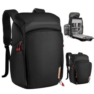 K&F CONCEPT Kamerarucksack, Fotorucksack für Fotografen mit 15.6 Zoll-Laptopfach und vielen Aufbewahrungstaschen