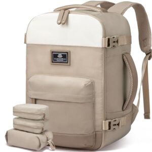 Großer, tragbarer Rucksack für Reisen und Flugzeug mit 40 Liter Kapazität und separatem Computerfach für Laptop bis 17 Zoll.
