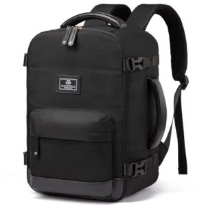 Ein hochwertiger Rucksack mit mehreren Taschen und gepolsterten Schultergurten für eine komfortable Reise. Ideal für Frauen, der in die Flugzeugkabinen von Ryanair, Eurowings und Wizz Air passt.