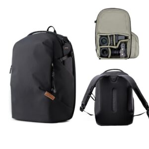 PGYTECH OneGo Lite Kamerarucksack 16L, Leichter Wasserabweisender Rucksack für Fotografen, Kompatibel mit Spiegelreflexkamera Sony/Canon/Nikon und Laptop