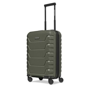 Erweiterbarer Handgepäck Koffer mit TSA-Zahlschloss und 4 Doppelrollen für maximale Sicherheit und Portabilität