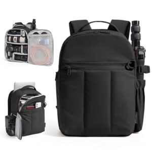 Kamerarucksack mit wasserdichtem Material, Laptopfach und Stativbefestigung für Fotografie-Ausrüstung bei Outdoor-Aktivitäten
