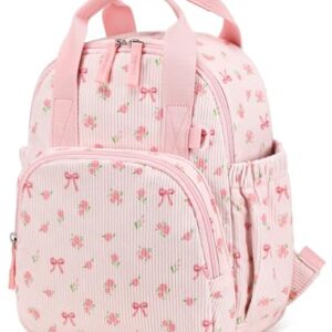 Wasserdichter Kinderrucksack in rosa mit Schmetterlingsknoten für Kinder im Alter von 2-4 Jahren