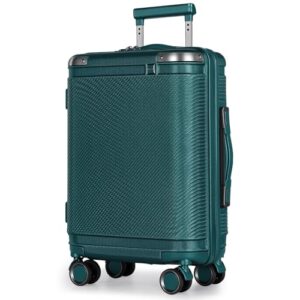 Reise-Tasche, Koffer mit verstellbarem Teleskop-Griph und ABS-Hartschaale, TSA-Schloss und sanften Rollen