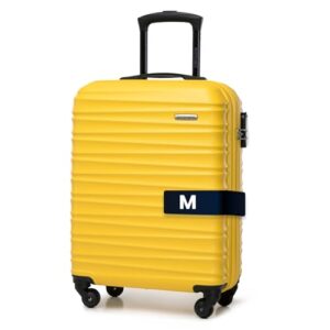 Wittchen Reisekoffer mit vier Rollen, Zahlenschloss und kompakten Abmessungen für die meisten Fluggesellschaften geeignet.