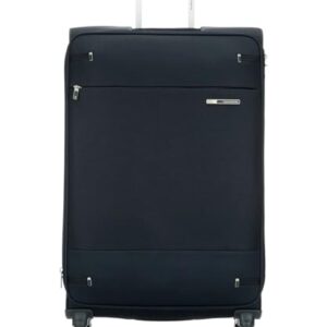 Weichgepäck Koffer von Samsonite Base Boost, 66 cm groß, Blau (Navy Blue), Trolley Koffer mit 4 Rollen und TSA-Schloss