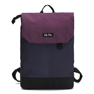 Ela Mo Damen Rucksack Daypack mit Laptop Tasche für Frauen, Anti-Diebstahl-Sicherheit, ideal für Schule, Uni und Business