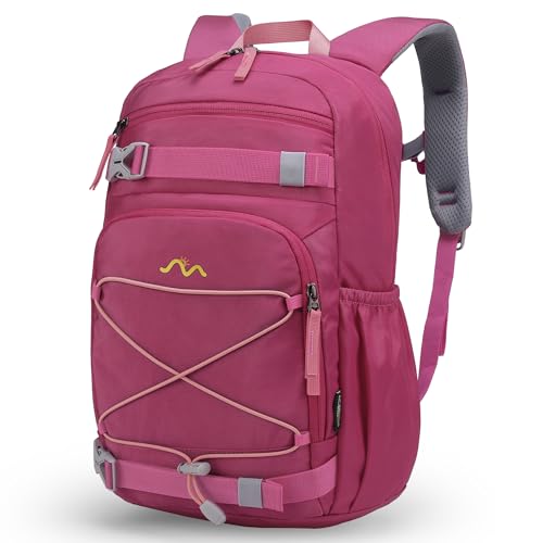 Mountaintop Kinder-Rucksack, Mädchen und Junge Schultasche für Schule und Wandern, 15L, 25 x 14 x 41 cm