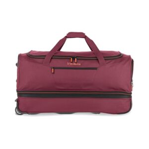 Travelite Reisetasche mit Rollen, großes Volumen, Basis-Reise-Tasche mit Dehnfalte, 70 cm