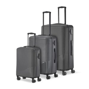 3-teiliges Koffer Set von Travelite mit 4-Rad Trolleys, TSA-Kombinationsschloss und verschiedenen Größen für Reisen