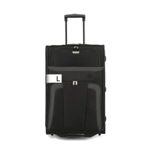 paklite Reisekoffer mit 2 Rollen, groß, klassischer Weichschalen Trolley im zeitlosen Design, 73 cm, 80 Liter für Reisen und Urlaub