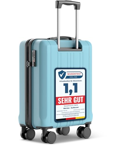 Praktischer und komfortabler Handgepäck-Koffer mit TSA-Schloss, ideal für Kurztrips von 3-4 Tagen.
