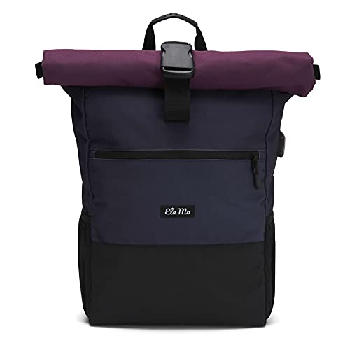 Elegant und durchdachter Rucksack für Frauen, ideal für Schule, Uni oder Business, anti-diebstaalgesichert und mit Laptopfach.