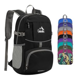 Faltbarer Wanderrucksack mit ultralechter Konstruktion und reflektierendem Wandermuster für Outdoor-Aktivitäten wie Wandern, Ski und Sport