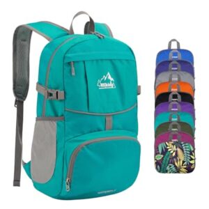 Wasserfester, faltbarer Rucksack mit 25 Litern Kapazität, ideal für Outdoor-Aktivitäten wie Wandern, Trekking und Hiking