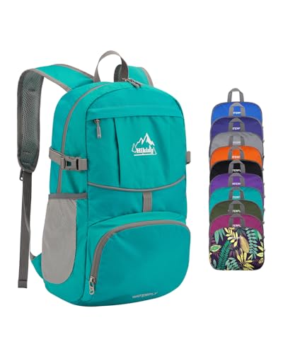 Wasserfester, faltbarer Rucksack mit 25 Litern Kapazität, ideal für Outdoor-Aktivitäten wie Wandern, Trekking und Hiking