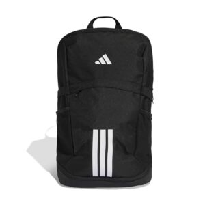 Praktischer unisex Rucksack von Adidas in Schwarz/Weiß, ein Größe für Schule, Uni oder als Handtasche