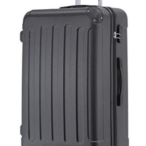 Zwillingsrollen Hardcase Reisekoffer Koffer Trolleys Hartschale XL L M 14 Farben Schwarz 66cm