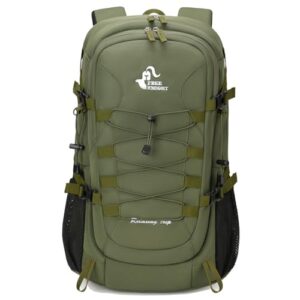 Bseash 40L Leichter wasserdichter Wanderrucksack mit Regenschutz und vielen Funktionen für Outdoor-Aktivitäten wie Radfahren, Klettern und Camping