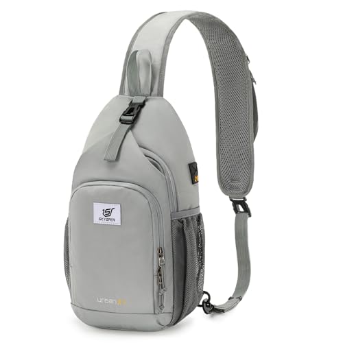 Praktische Brusttasche für Herren, Sling Bag mit kleinen Abmessungen und vielseitiger Verwendung für Ausflüge oder Wandern, atmungsaktiv und wasserabweisendes Material
