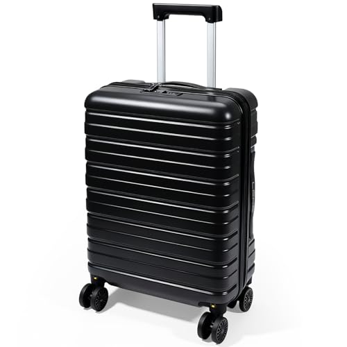 Ergonomischer Trolley-Handgepäck mit TSA-Schloss, 55x40x20cm, ideal für Reisen zu Lufthansa, Eurowings, Condor und anderen Fluggesellschaften